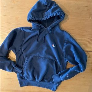 Navy Blue Champion Hoodie